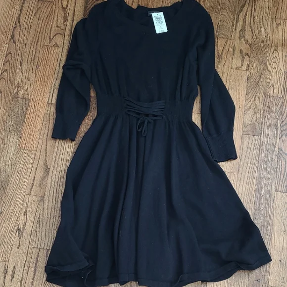 Torrid Black Long Sleeve Dress NWT - Picture 2 of 5